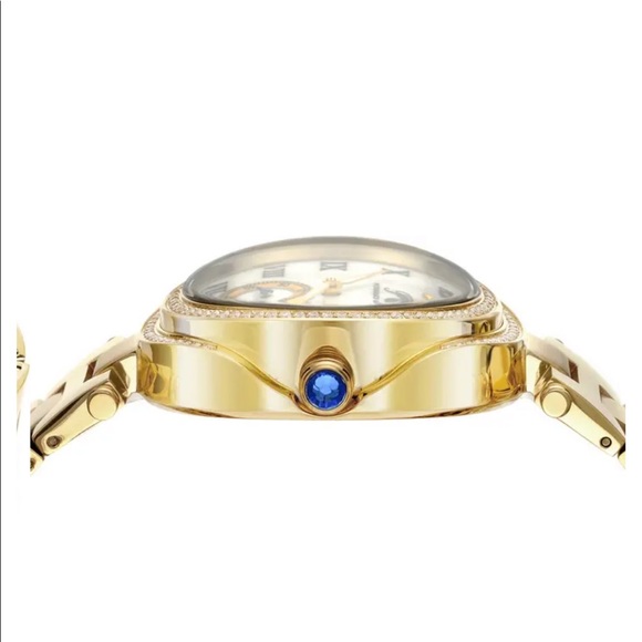 Women's South Sea Swarovski Crystal Bracelet Watch, 40mm PORSAMO BLEU - Picture 5 of 13